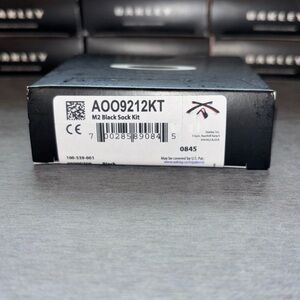 Oakley M2 Black Sock Kit Accessory